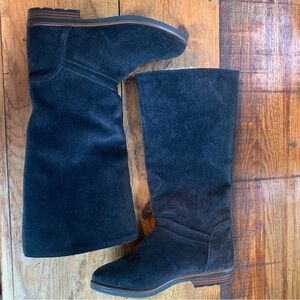 Draper of Glastonbury Suede Pull-On
Boots Shearling Lined NEW
